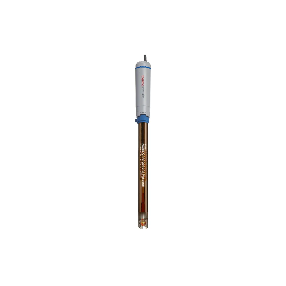 Thermo Scientific Orion ROSS Ultra 8156BNUWP Combination Epoxy Body Membrane, Glass Fiber Diaphragm, Epoxy pH Electrode, 1m Cable, ea.