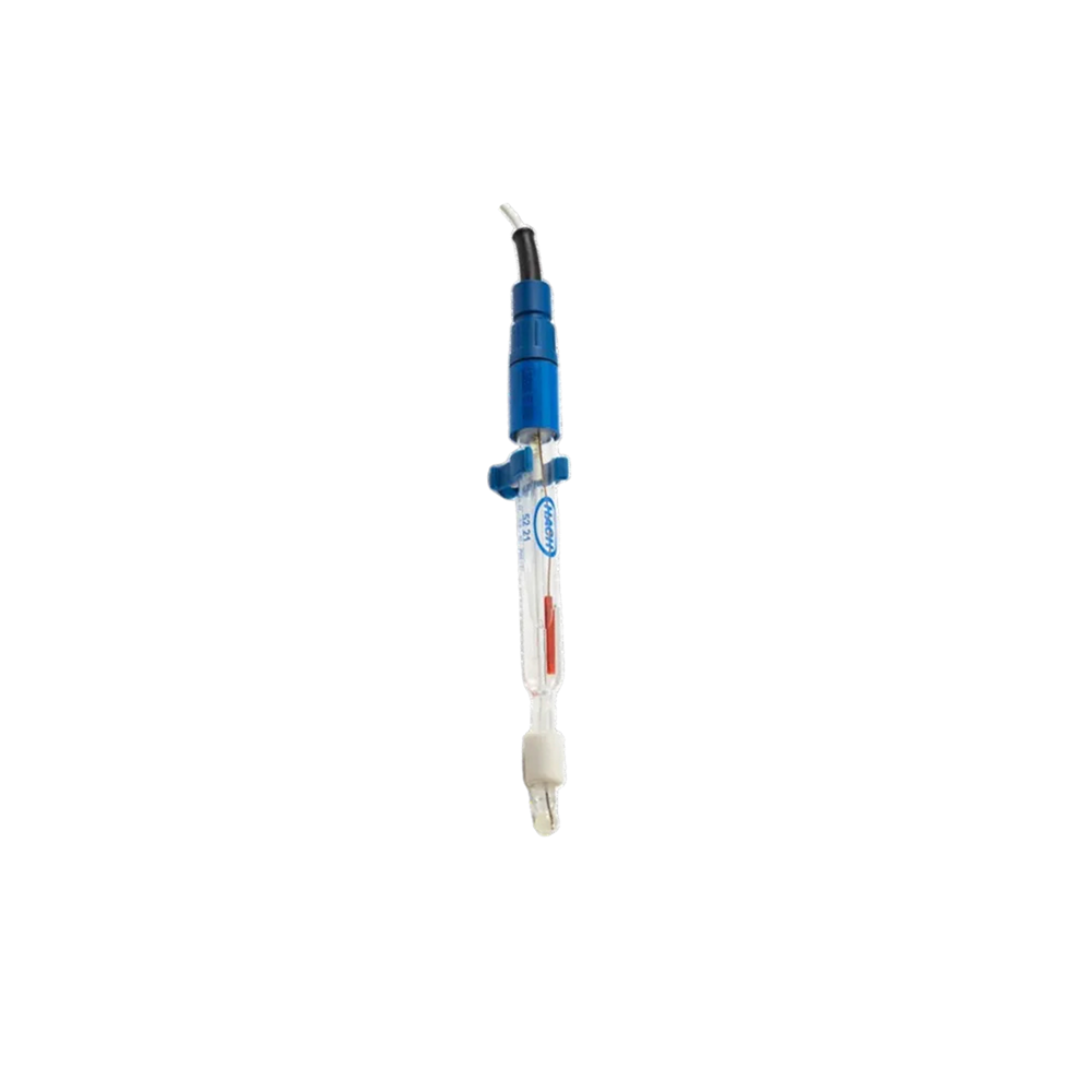 Hach Sension+ 5221 Combination Cylindric Membrane, Open Sleeve Diaphragm, Glass pH Electrode, No Cable, ea.