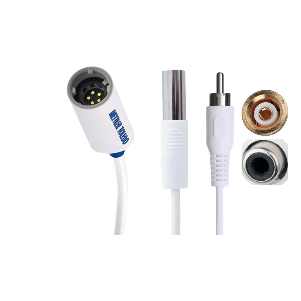 Mettler Toledo InLab Cable, MultiPin-DIN/RCA, 1.2m, ea.