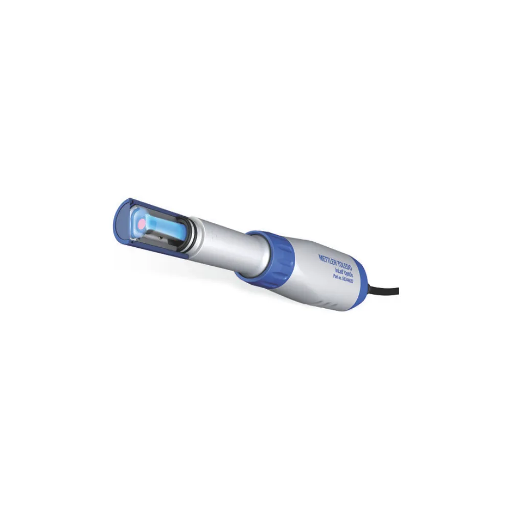 Mettler Toledo InLab OptiOx ISM-10m Dissolved Oxygen Sensor, Optical, Digital Signal Type, PC/ABS Shaft, 10m Cable, ea.