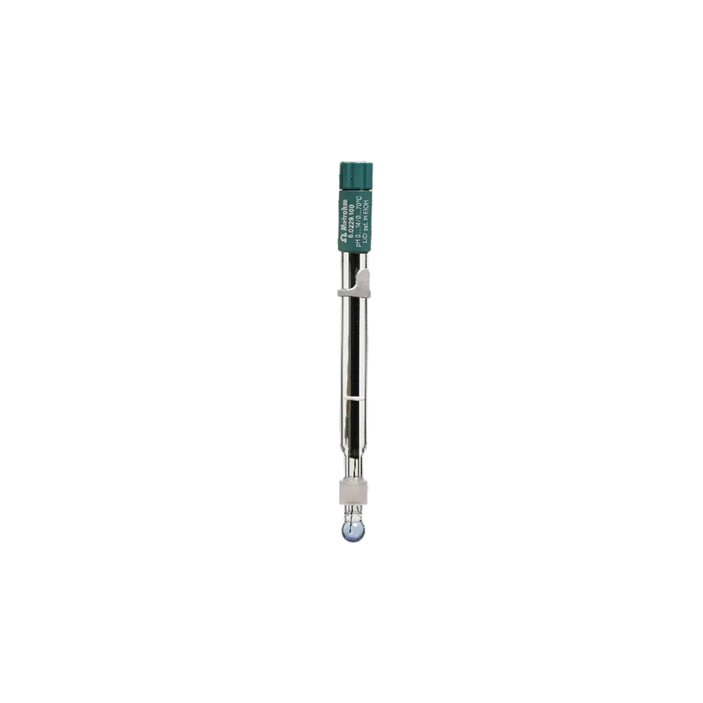 Metrohm Solvotrode easyClean Sphere Membrane, Ground Joint Diaphragm, Glass pH Electrode, No Cable, ea.