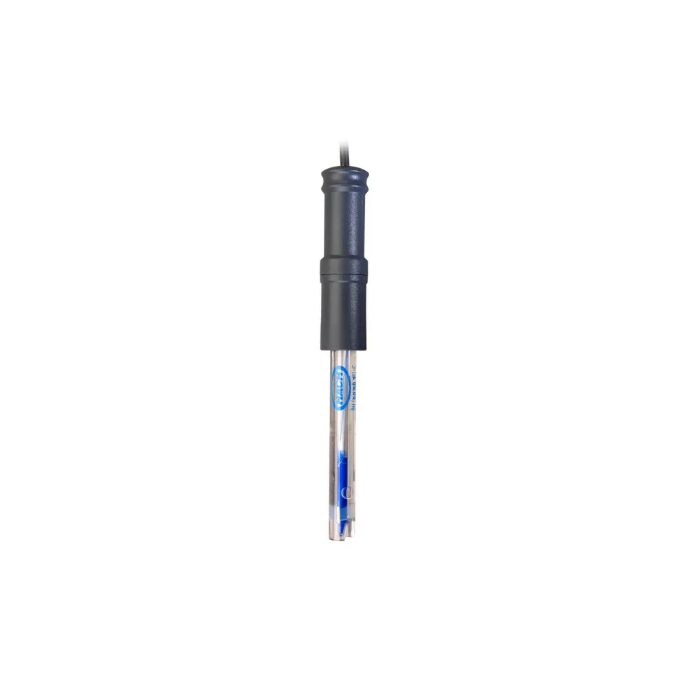 Hach Sension+ 5050T Combination with Temperature Sensor PC Body Membrane, Ceramic Diaphragm, Polycarbonate pH Electrode, 1m Cable, ea.